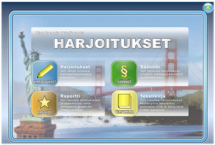 Päävalikko