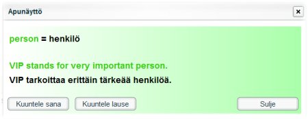 Apunäyttö