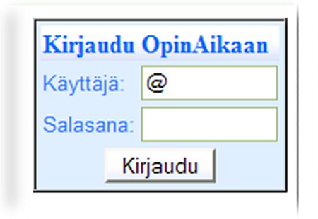Kirjautuminen