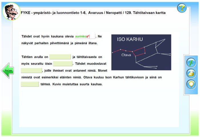 Aukkoharjoitus