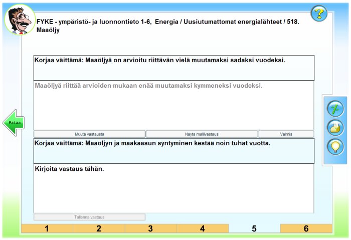 Vapaa vastaus