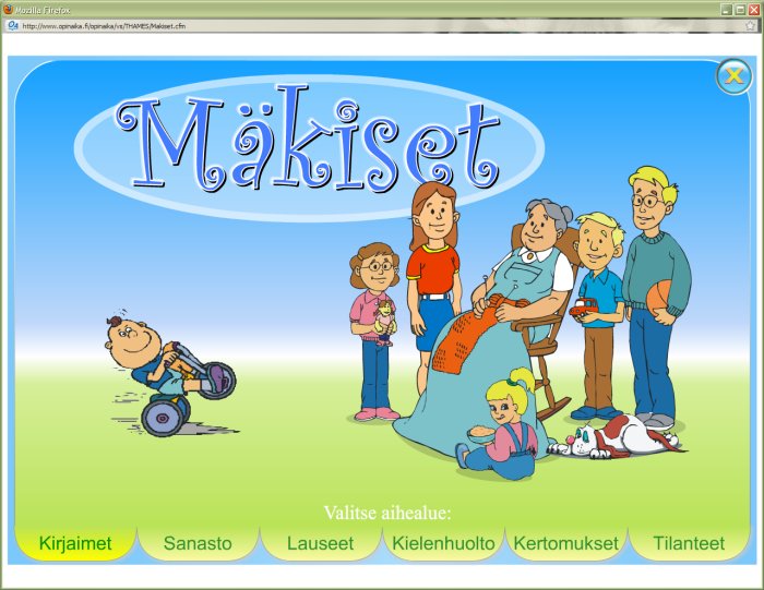 Päävalikko