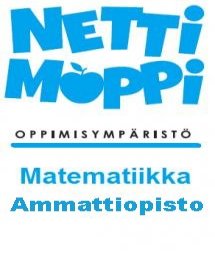 Netti-Moppi Ammatti-Matematiikka 3kk käyttöoikeus